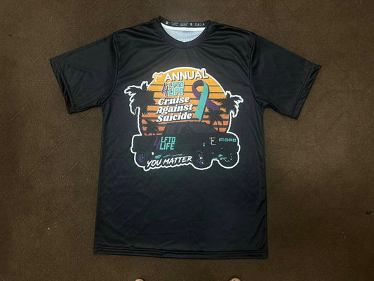 2nd Annual Cruise Against Suicide shirt